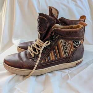 Inkka Brown Leather camping boot